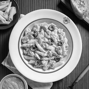 Smoked Chicken Rose Sauce Penne Pasta