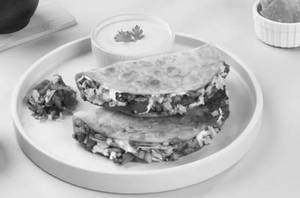 Cheesy Mushroom Taco