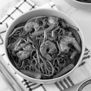 Prawn  chilli garlic chow