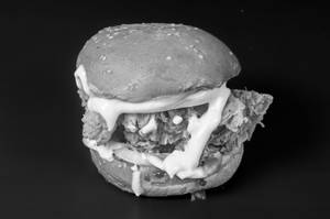 Chicken peppery burger