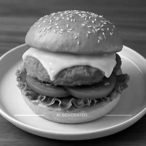 Veg. Cheese Burger