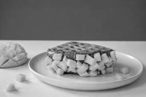 Mango Waffle