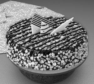 Walnut Truffle Cake