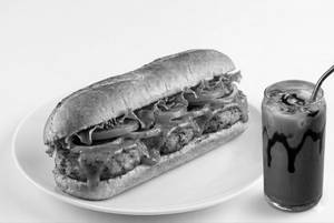 Veg Patty Sub + Cold Coffee
