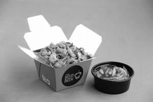 Chilli Garlic Noodles Chicken & Black Pepper Chicken ( Little Box )