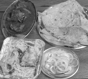 Chicken Maharaja thali