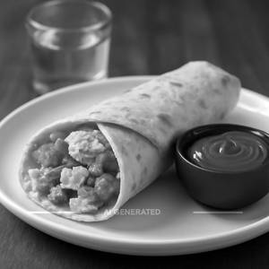 Omelette Vegetable Wrap