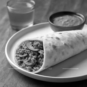 Soya Keema Wrap