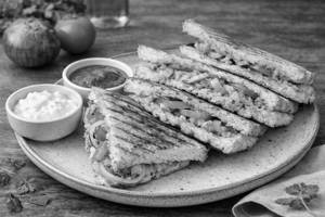 Masala  Aloo Grilled Sandwich
