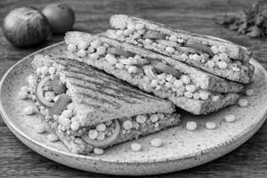 Corn Aloo Masala Grilled Sandwich