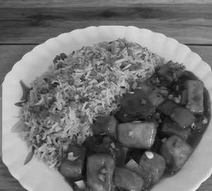 Paneer Chilli & fried rice