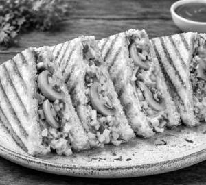 Veggie Mushroom Sandwich