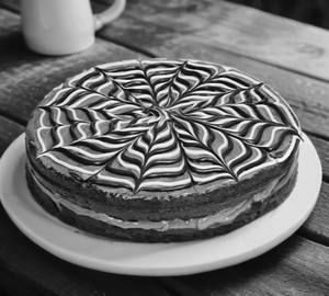 Death Yellow Trinity Decadent Waffle Cake