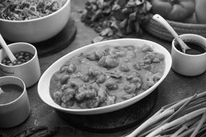 Squid In Red Wine Sauce