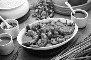 Chilli Prawn (gravy)(6 Pcs)
