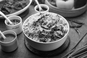 Wok Seared Chicken & Black Mushroom Rice