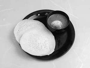 Appam with egg curry