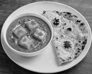 Tandoori Roti (2pc) + Paneer Curry 250ml
