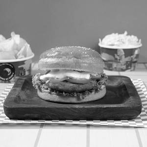 Kkc Ultimate Cheese Burger.