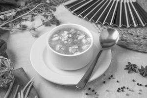 Prawn Coriander Soup