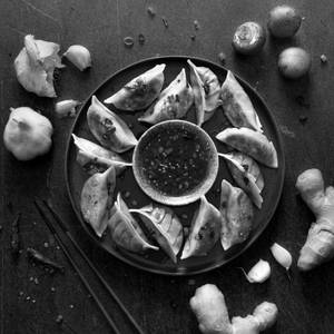 Veg Pan Fried Momos