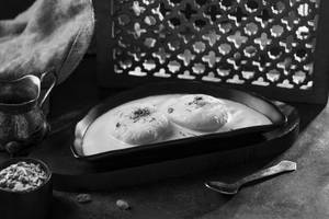Kesar Rasmalai [1 Pc]
