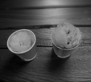 Butterscotch ice cream