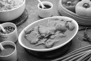 Fish In Red Wine Sauce