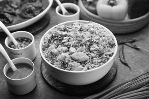Burnt Garlic Coriander Rice (mixed)