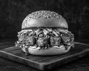 Korean Desi Paneer Burger