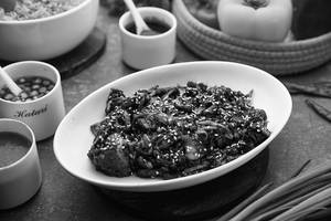 Smoked Lamb With Sesame Seed