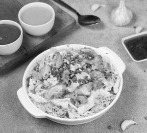 Chicken Burnt Garlic Rice/Noodles