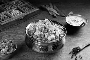 Paneer And Chole Ki Biryani