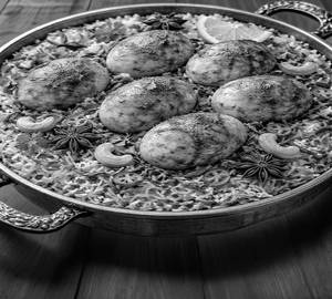 Special egg biryani