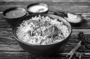 Tandoor chicken biryani