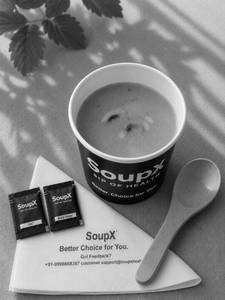 Almond Mushroom Soup (Upto 4.2g Protien)