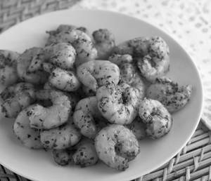 Smoked Garlic Prawns