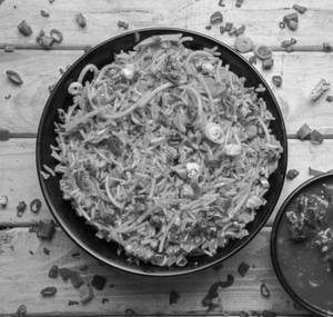 Veg Triple Schezwan Rice