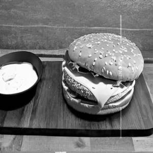 Mayo paneer burger                                                                                      