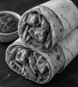 Paneer Schezwan Kathi Roll