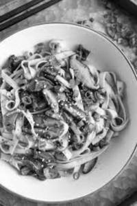Mushroom Noodles
