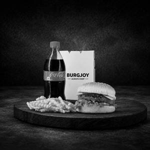 Joy Spicy Paneer Burger Meal