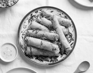 Cheese Corn Cigar Rolls