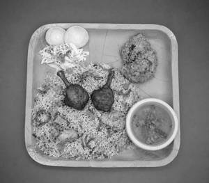 Chicken Lollipop Biryani