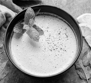 Pudina Garlic Raita