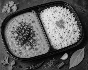 Dalfry Tadka With Jeera Rice