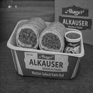 Mutton Galauti Kathi Roll