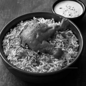 Hyderabadi chicken dum biryani