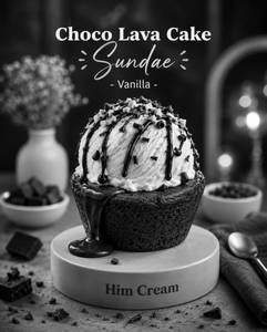 Lava Twist Sundaes