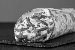 Baked Chicken Pepperoni Pizza Wrap